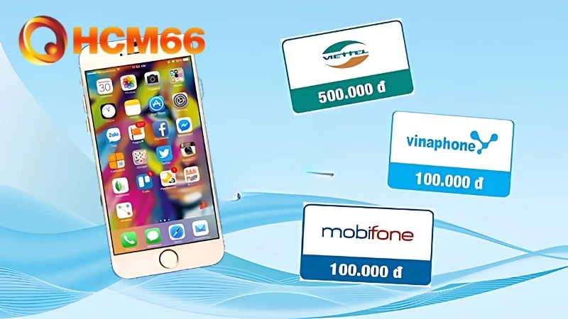 Nạp vốn cược bằng thẻ cào điện thoại tiện lợi và được nhiều người lựa chọn